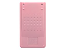 Calculadora liderpapel bolsillo xf12 8 digitos solar y pilas color rosa 115x65x8 mm