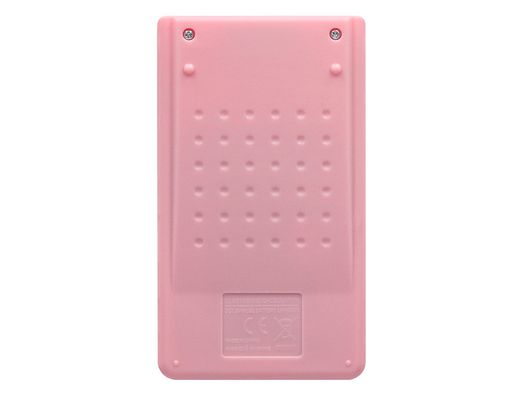 Calculadora liderpapel bolsillo xf12 8 digitos solar y pilas color rosa 115x65x8 mm