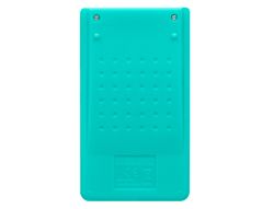Calculadora liderpapel bolsillo xf13 8 digitos solar y pilas color verde 115x65x8 mm