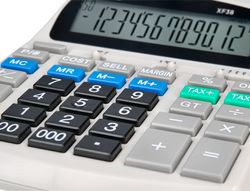 Calculadora liderpapel impresora pantalla papel 57 mm 12 digitos impresion bicolor blanca 225x158x56 mm