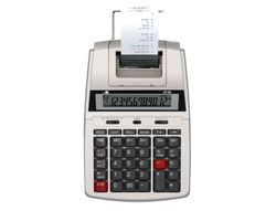 Calculadora liderpapel impresora pantalla papel 57 mm 12 digitos impresion bicolor blanca 235x155x62 mm