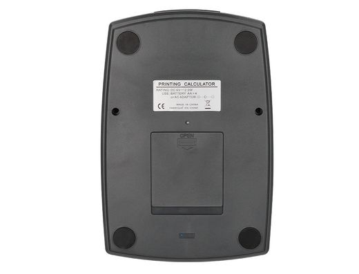 Calculadora liderpapel impresora pantalla papel 57 mm 12 digitos impresion bicolor negra 225x158x56 mm