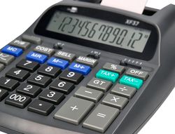 Calculadora liderpapel impresora pantalla papel 57 mm 12 digitos impresion bicolor negra 225x158x56 mm