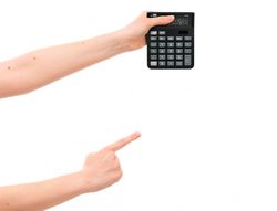 Calculadora liderpapel sobremesa xf16 8 digitos solar y pilas color negro 127x105x24 mm