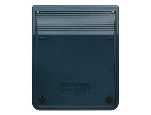 Calculadora liderpapel sobremesa xf17 8 digitos solar y pilas color azul 127x105x24 mm