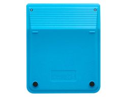 Calculadora liderpapel sobremesa xf21 10 digitos solar y pilas color azul 127x105x24 mm