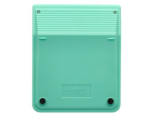 Calculadora liderpapel sobremesa xf24 10 digitos solar y pilas color verde 127x105x24 mm