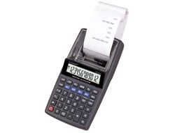 Calculadora q-connect impresora pantalla papel kf11213 12 digitos negra