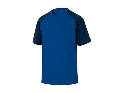Camiseta de Algodon Deltaplus Color Azul Talla S