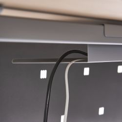 Canal Pasacables Gran Formato (95 cm) Antracita
