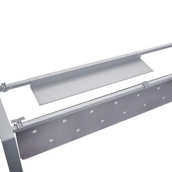 Canal Pasacables Gran Formato (95 cm) Blanco