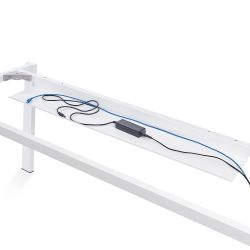 Canal Pasacables Gran Formato (95 cm) Blanco