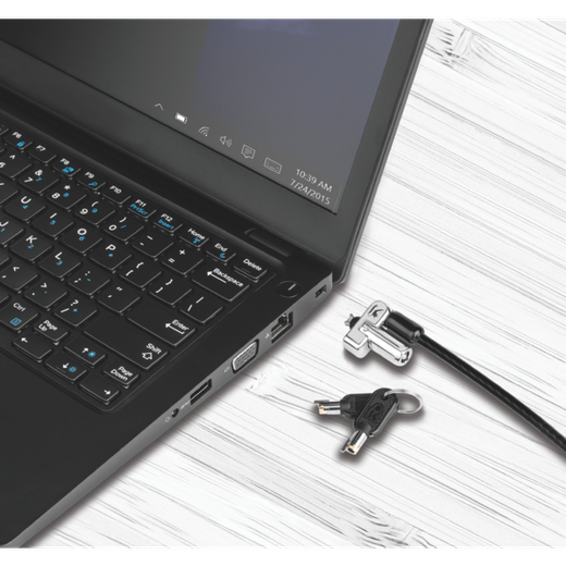 Candado con llave N17 de Kensington para ordenadores portátiles Dell®