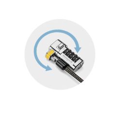 Candado para portátil con combinación Kensington ClickSafe®  3-en-1