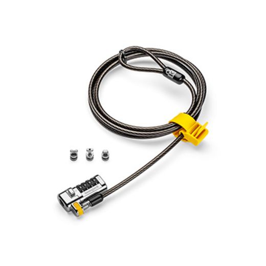 Candado para portátil con combinación Kensington ClickSafe®  3-en-1