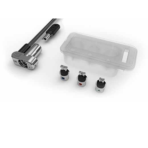 Candado para portátil con llave Kensington 3-en-1