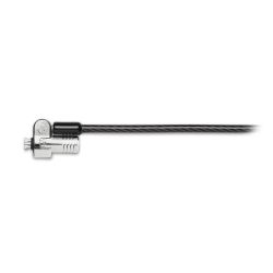 Candado para portátil con llave Kensington NanoSaver®  con cabezal doble (slot Nano y T-bar)