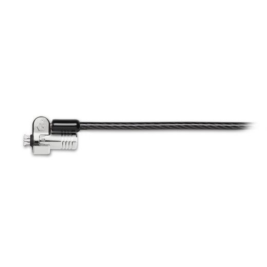 Candado para portátil con llave Kensington NanoSaver®  con cabezal doble (slot Nano y T-bar)