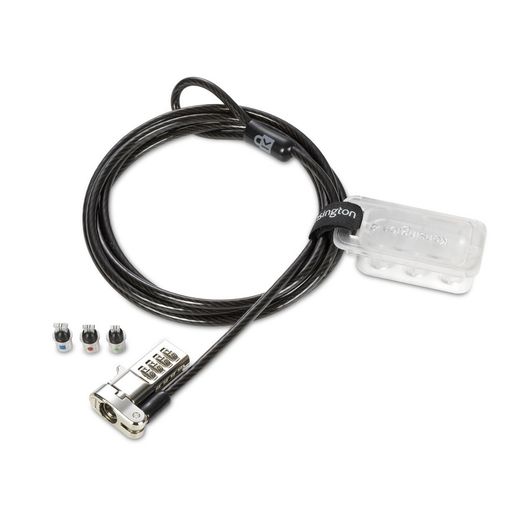 Candado para portátil de combinación Kensington 3-en-1