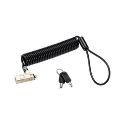 Candado Slim para portátil con llave Kensington NanoSaver®  con cable retráctil