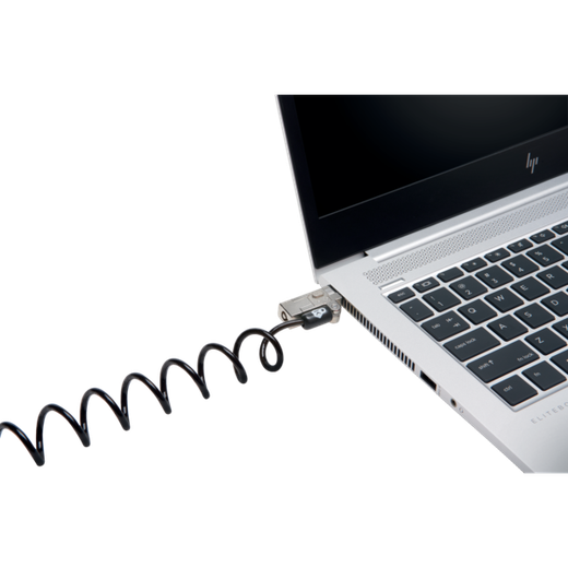 Candado Slim para portátil con llave Kensington NanoSaver®  con cable retráctil