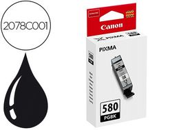 CANON cartucho ink negro pigment 200p PGI-580PGBK PIXMA TR7550/TR8550/TS6150/TS8150/TS9150 2078C001