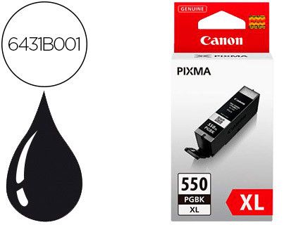 CANON Cartuchos inyeccion PGI-550XL Negro 6431B001