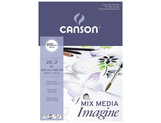 Canson bloc imagine 25 hojas 200g. A1 200005969