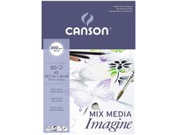 Canson bloc imagine 50 hojas 200g. A3 200006007