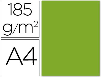 CANSON Cartulina 50 Hojas A4 Verde manzana 185 gr 200040171