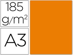 CANSON Cartulina IRIS 50 Hojas A3 Naranja 185 gr. 200040188