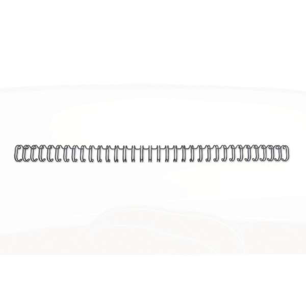 Canutillos GBC Wire 11 mm negro (100 unidades)