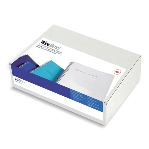 Canutillos GBC Wire 11 mm negro (100 unidades)