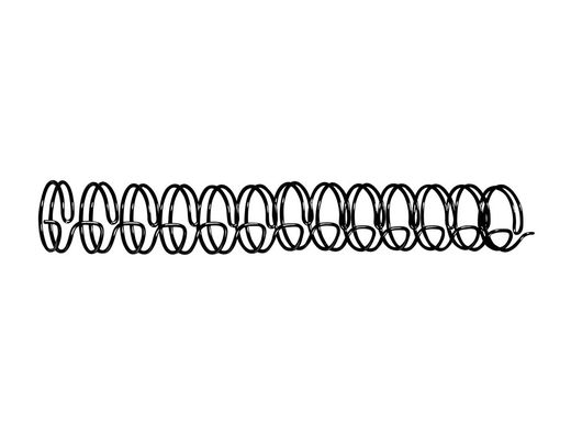 Canutillos GBC Wire 14.3 mm negro (100 unidades)