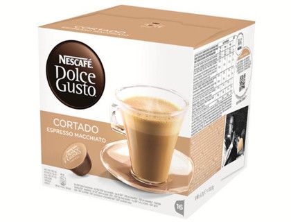 Cápsulas de café Nestle Dolce Gusto cortado .16cap 121072