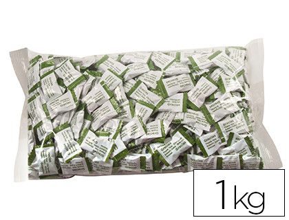Caramelos de Cortesia Sabores Manzana Fresa y Cola Bolsa de 1Kg