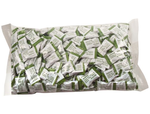 Caramelos de Cortesia Sabores Manzana Fresa y Cola Bolsa de 1Kg