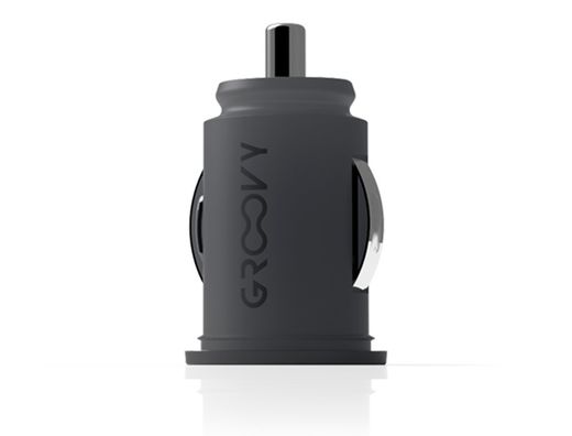 Cargador de coche groovy 2 usb color blanco