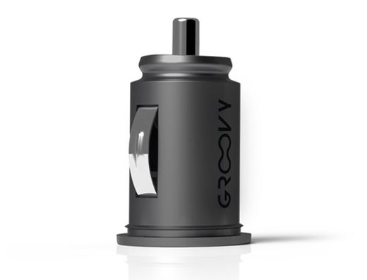 Cargador de coche groovy 2 usb color blanco
