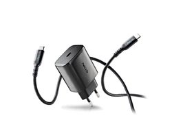 Cargador ngs de pared gan ultrarapido para portatil 45w con 2 puertos: usb-c a usb-a