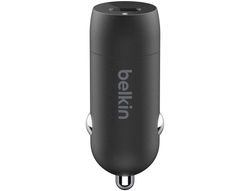 Cargador para coche belkin cca003btbk usb-c pd 20w boost charge color negro
