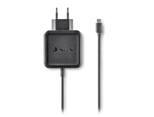 Cargador universal ngs de pared para portatil 45w tipo c 5v/9v/12v/15v-3a 20v/2,25a