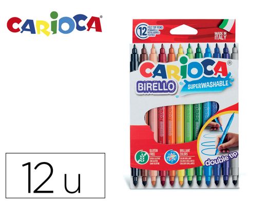 Carioca Caja 12 rotuladores Birello 41457