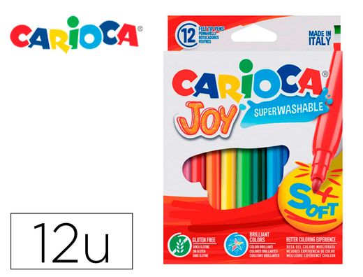 Carioca Caja 12 rotuladores Joy 40614