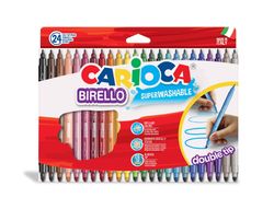 Carioca Caja 24 rotuladores Birello 41521