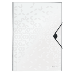 Carpeta acordeón WOW. PP. 6 separadores más 1 extra ancho. DIN A4, blanco
