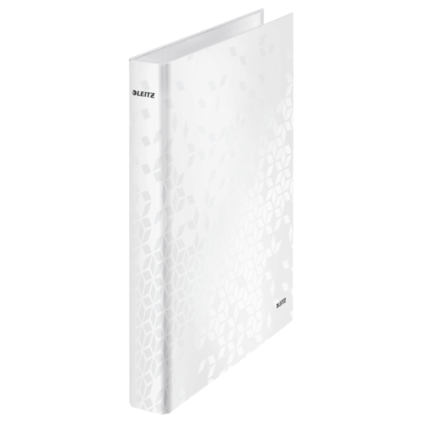 Carpeta anillas Leitz WOW. 4 anillas D 25 mm. DIN A4+ blanco