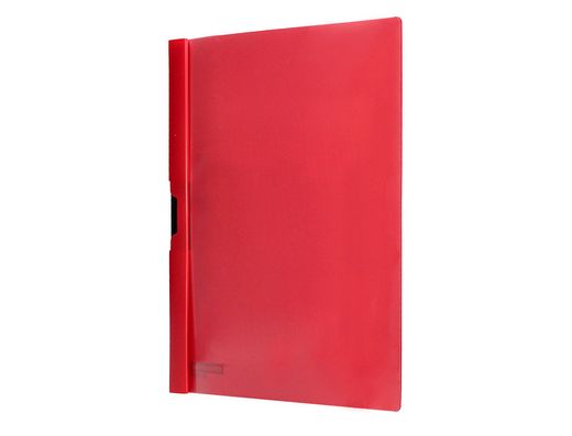 Carpeta beautone dossier pinza lateral 35360 polipropildin-a4 roja 25 h. pinza desliz-pack de 10 retractilado