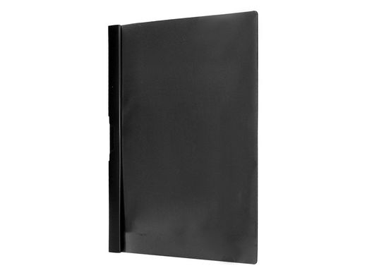 Carpeta beautone dossier pinza lateral 35365 polipropildin a4 negra 25 h. pinza desli-pack de 10 retractilado