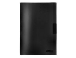 Carpeta beautone dossier pinza lateral 35365 polipropildin a4 negra 25 h. pinza desli-pack de 10 retractilado